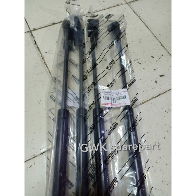 Shock bagasi pintu belakang 1set Toyota Kijang Krista Ori