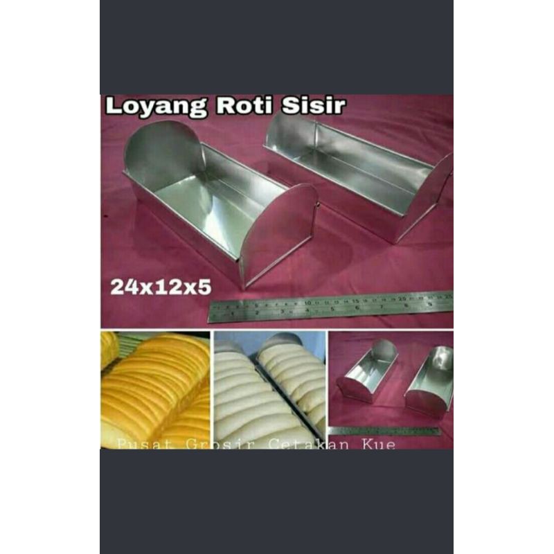 Loyang roti sisir 24 x 12 x 5cm