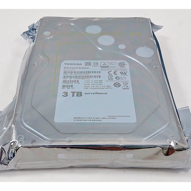 Harddisk HDD Internal Toshiba CCTV 3TB 3.5”