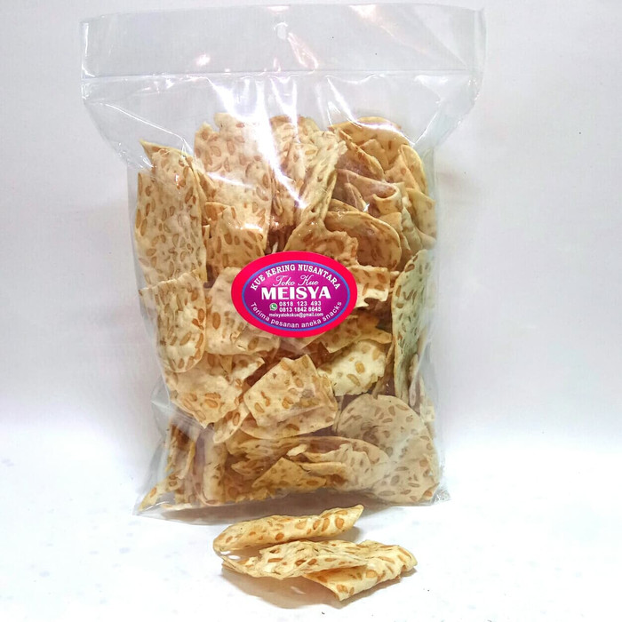 KERIPIK TEMPE OVEN SPESIAL 1 Kg ( 1000 GRAM )