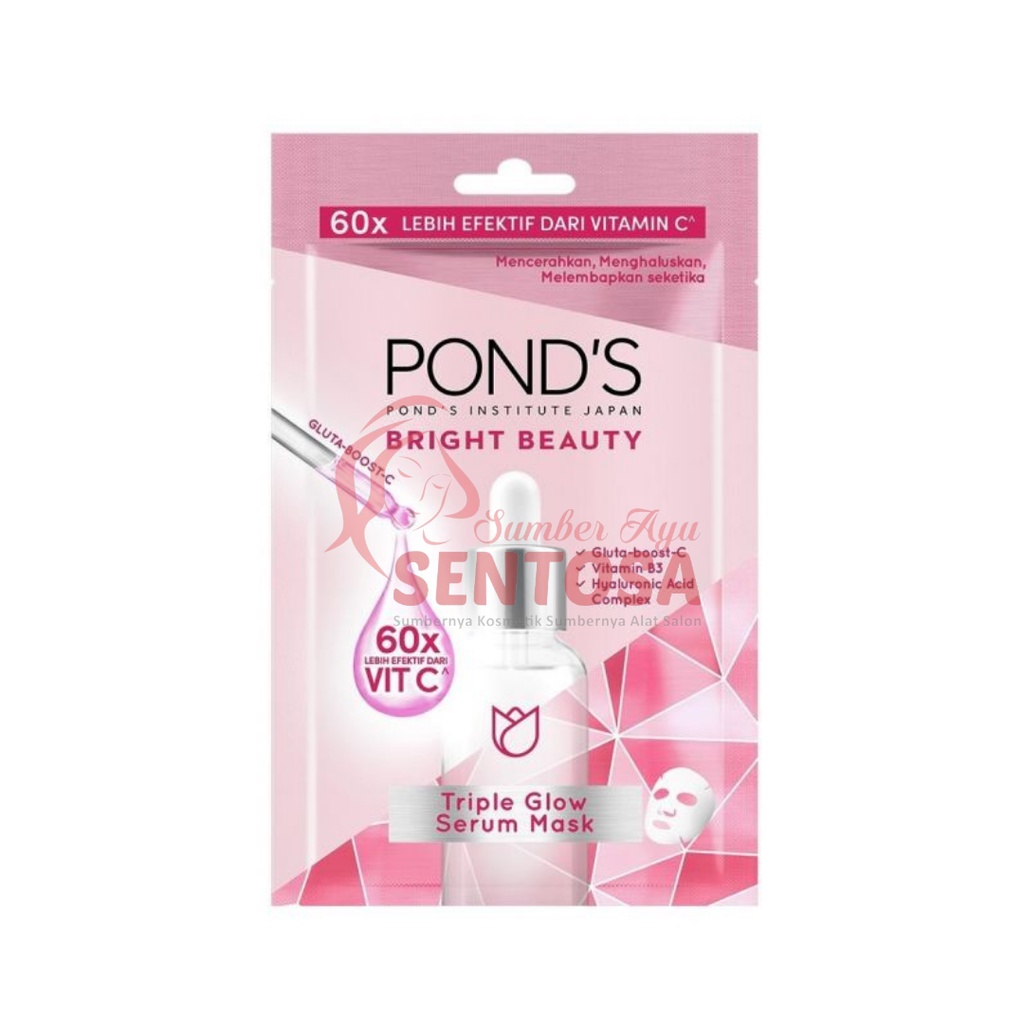 POND’S TRIPLE GLOW SERUM MASK