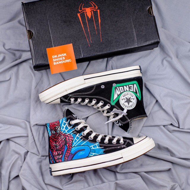 spider man chuck taylors