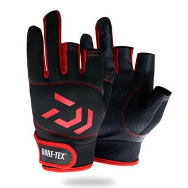 Glove daiwa Sarung Tangan memancing bersepeda waterproof / Sarung Tangan Motor