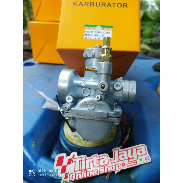 karbu karburator carburator suzuki satria 2tak 2T merk npp bukan original asli suzuki