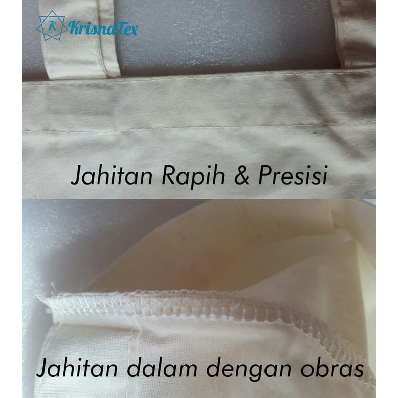 

Tas Goodiebag / Totebag Blacu Polos Tebal Craft