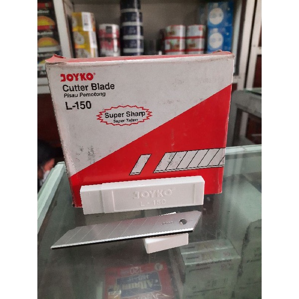 

Joyko Isi Cutter Besar Blade Refill Pisau Pemotong L150 Tube 5 Pcs