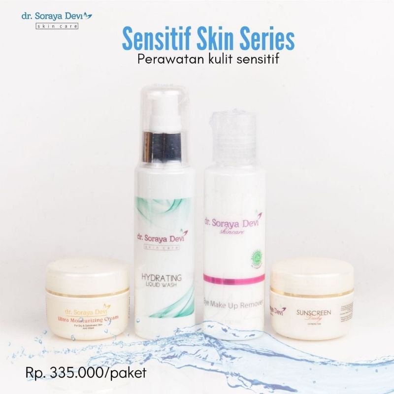 Sensitif skin series Soraya devi skincare