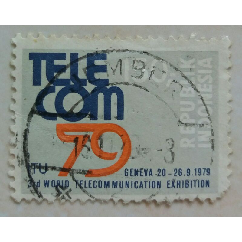 

(AA) Perangko Pameran Telekomunikasi Sedunia Tahun 1979 Single Set Used