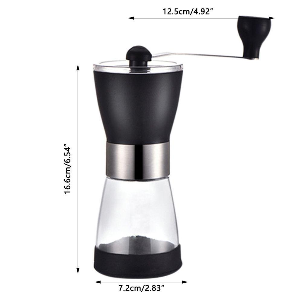 Preva Alat Penggiling Kopi Manual Coffee Accessories Spice Espresso Adjustable Knob Setting