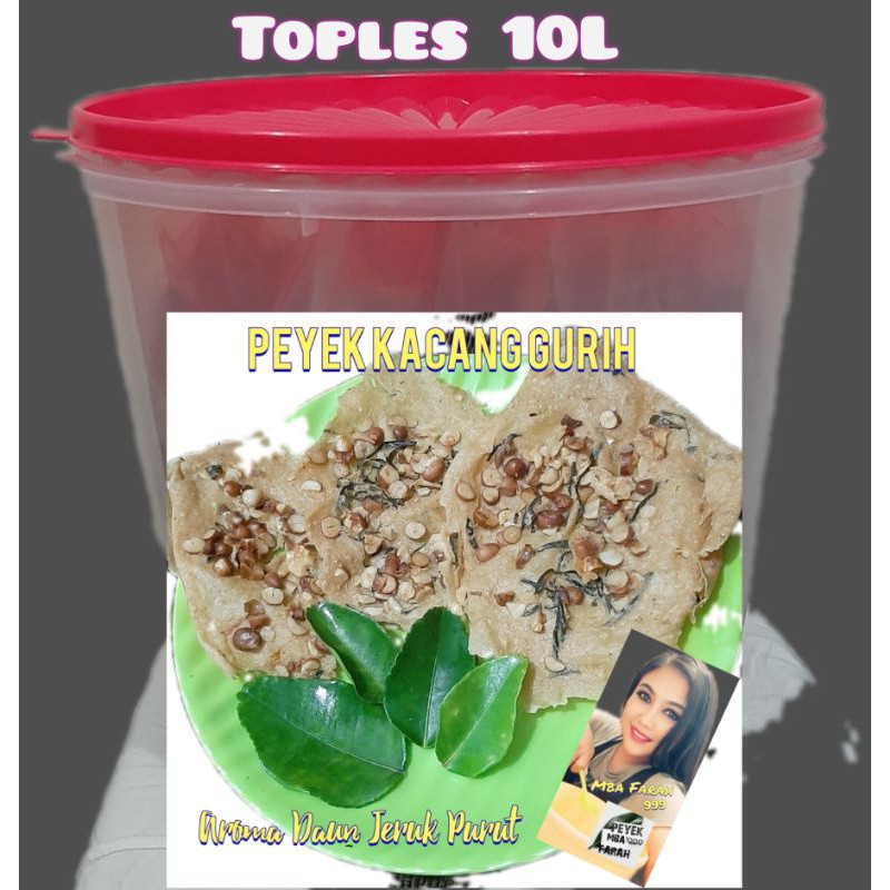 

Peyek Kacang Toples 10L