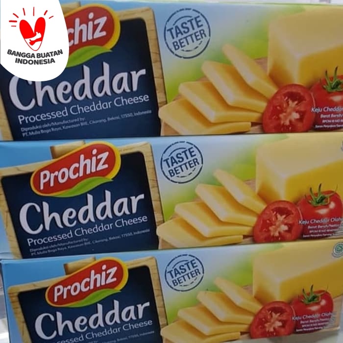 

Keju- Keju Cheddar Prochiz 2Kg -Keju.