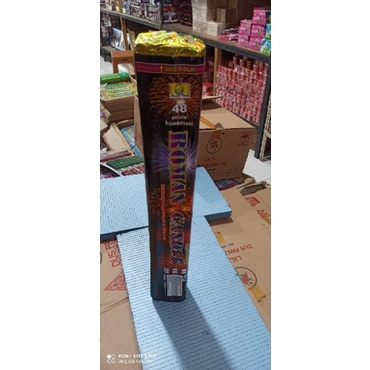 KEMBANG API ROMAN CANDLE 48/40shot COMBINASI