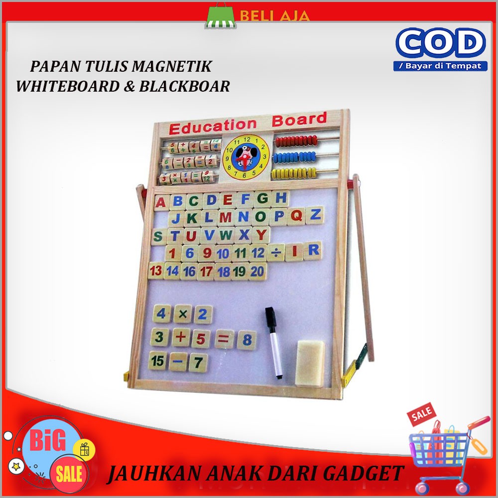 

# baru_ drawing board / papan tulis belajar anak / papan tulis anak / papan tulis alphabet 2 sisi