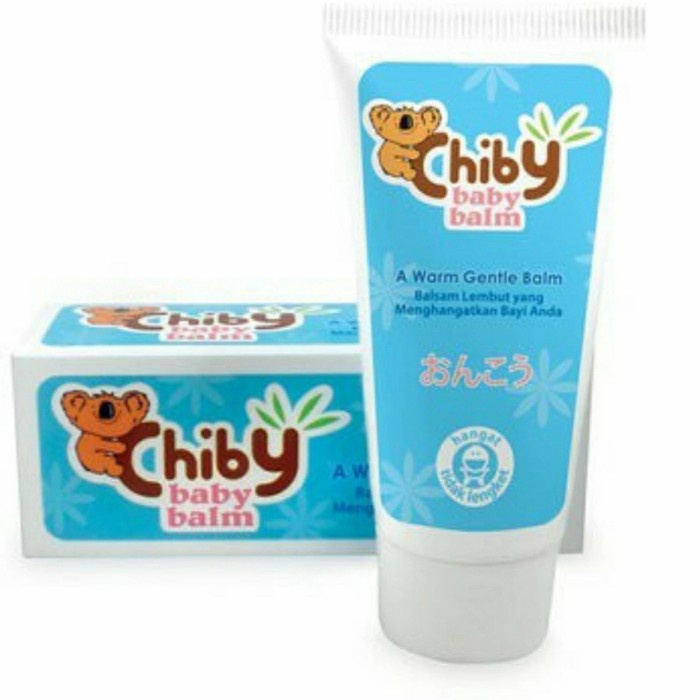 CHIBY Baby Balm Warming &amp; Calming Menghangatkan Badan Bayi saat Flu