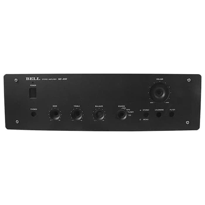 Box Power Amplifier Bell MC200 MC 200 Box Bell