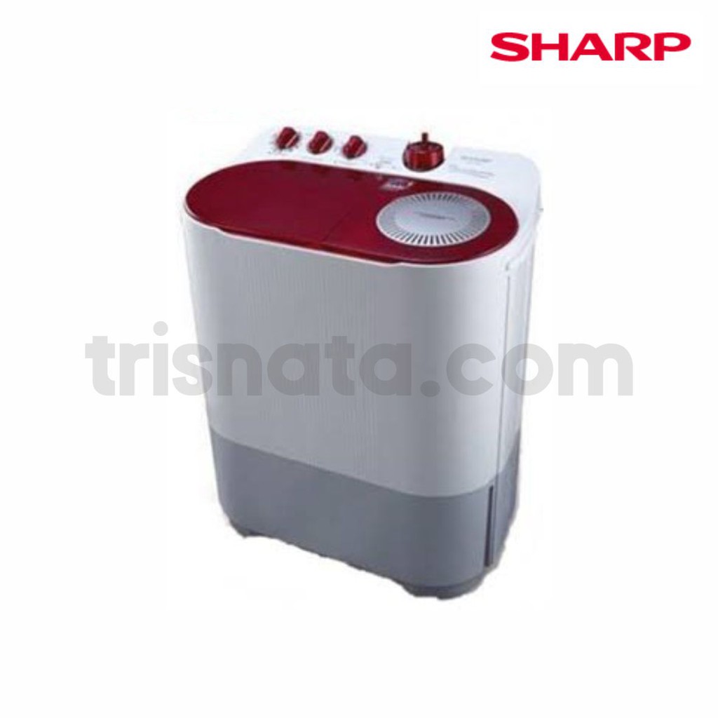 SHARP DOLPIN MESIN CUCI 2 TABUNG 7KG EST77DA