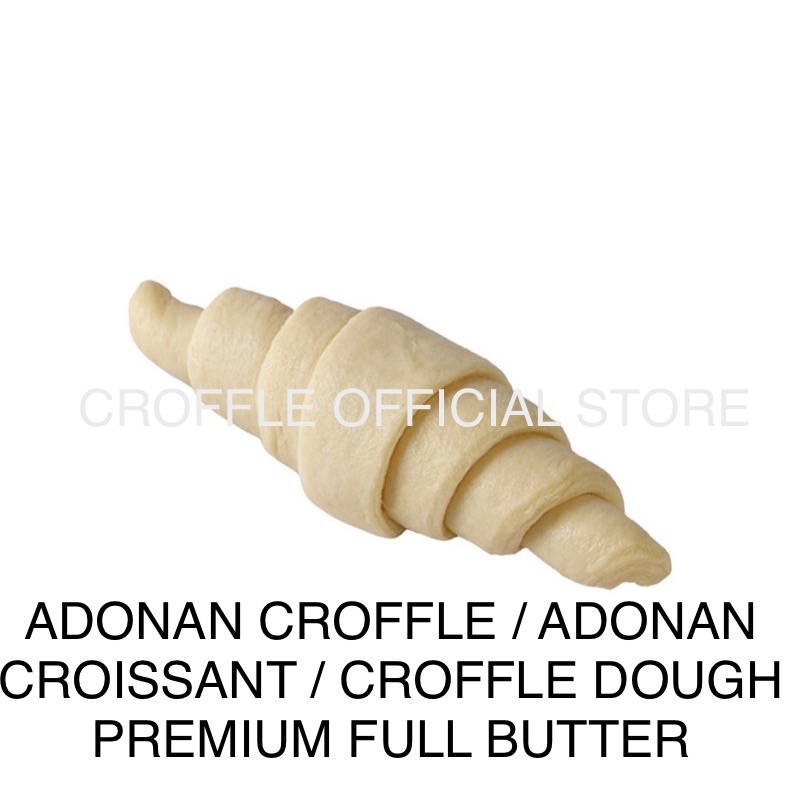 

ADONAN FROZEN CROFFLE / CROISSANT DOUGH / CROFFLE DOUGH FULL BUTTER 30gram CROISSANT FROZEN/CROISSANT BUTTER/DOUGH CROISSANT/CROFFEL DOUGH/ROTI CROISSANT/CROFFLE FROZEN/BUTTER CROISSANT/CROISSANT DOUGH/CROISSANT FROZEN DOUGH/CROISSANT 30GR/