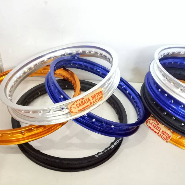 Sepasang Velg Rossi Ring 17-140 Depan Belakang