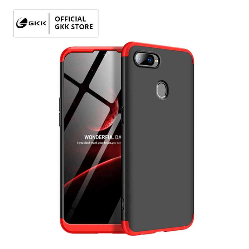 GKK OPPO F5 F7 F9 Casing Hardcase 360 Bumper Anti Retak Original