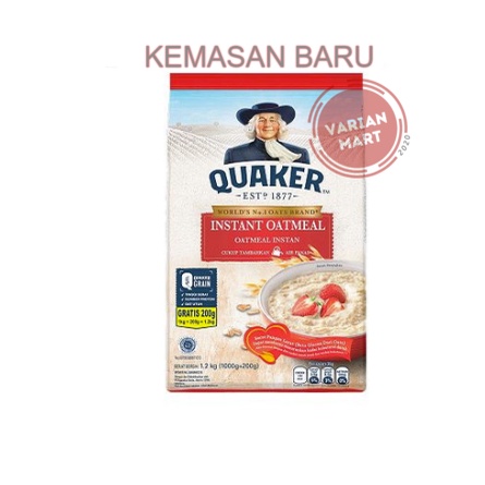 

QUAKER MERAH 1.2 KG Instant Oatmeal