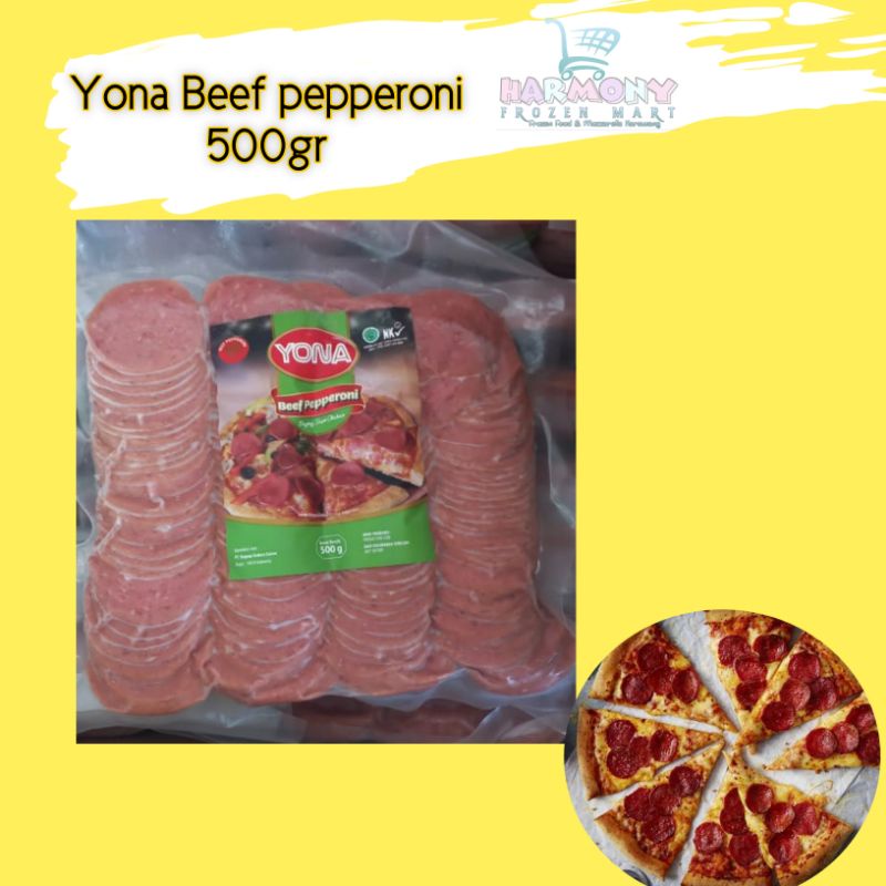 

Yona Beef Pepperoni 500gr