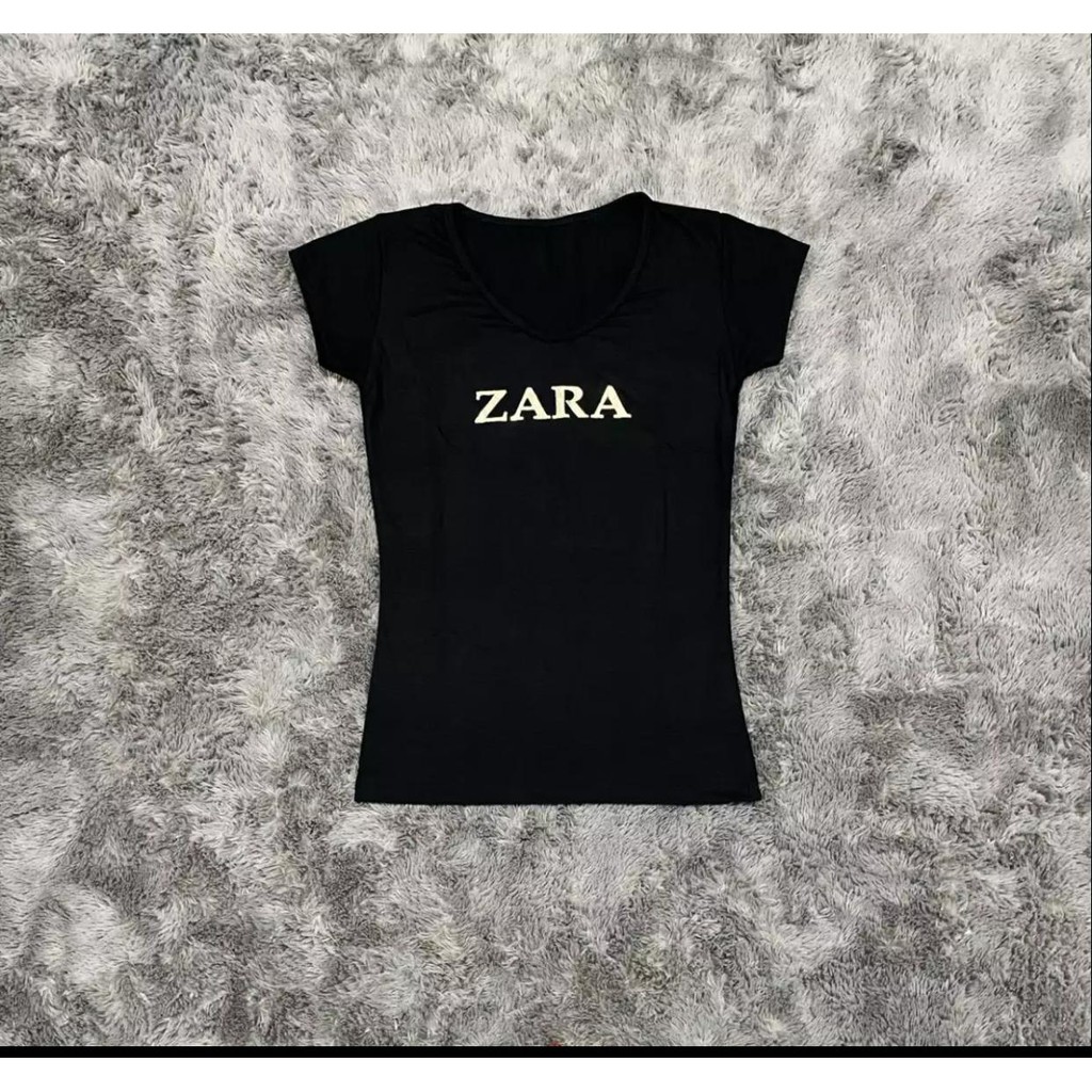 KAOS ZRA VNECK 155 | Kaos wanita vneck Grosir@25