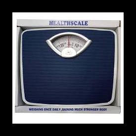 Timbangan Badan Analog Jarum Pegas Manual Light Blue-Tim04