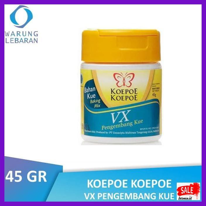 

DERPOWBAKING- BTL KOEPOE KOEPOE VX PENGEMBANG KUE 45 GR | KUPU KUPU -ASLIII.