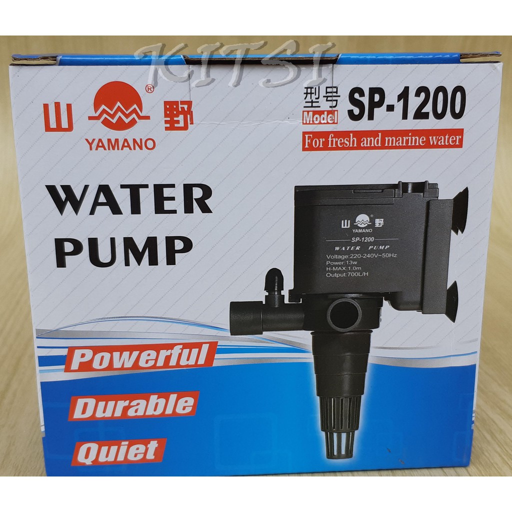 Mesin pompa celup Yamano SP 1200 SP-1200 SP1200 aquarium aquascape