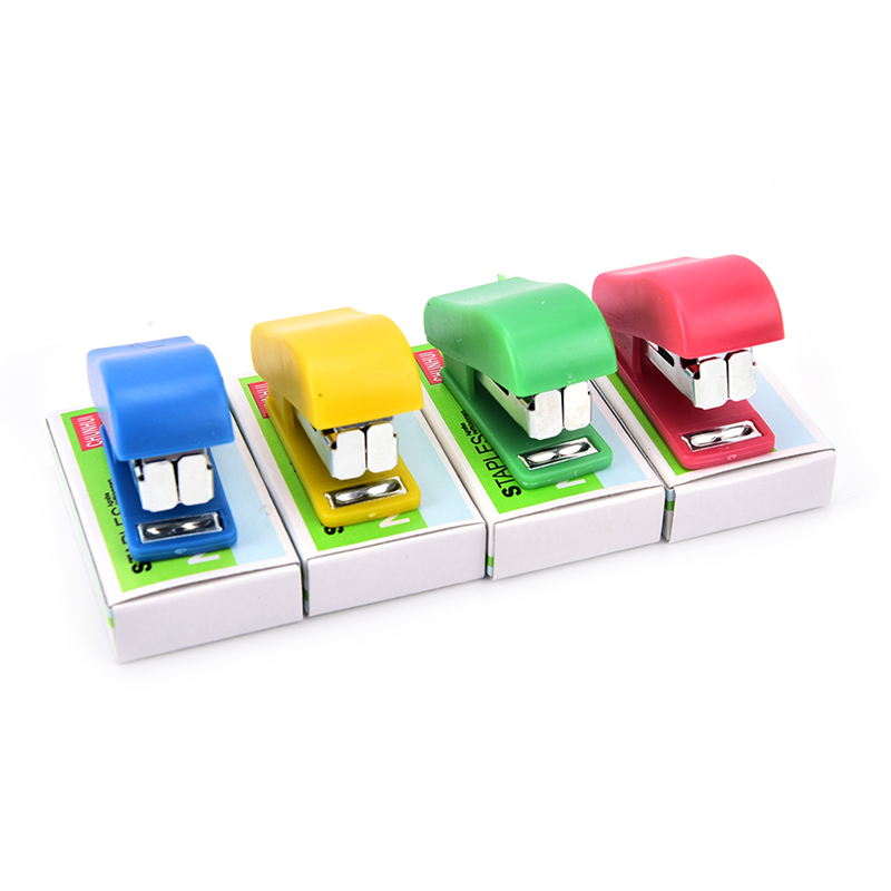 Stapler Mini Bahan Jelly Motif Kartun Untuk Sekolah Dan Kantor