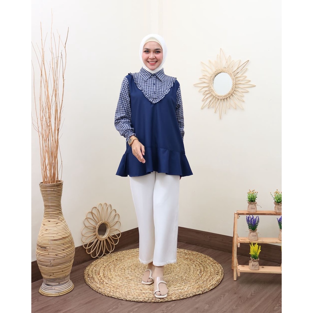 ALFAZZA STORE - YUPI BLOUSE -  FASHION WANITA TERBARU - BIGSIZE - PAKAIAN - GOOD QUALITY PREMIUM