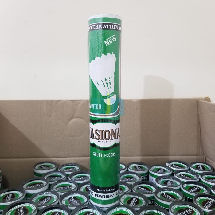 Shuttlecock Badminton Kok Bola Bulutangkis Nasional HIJAU 12 pcs Makassar