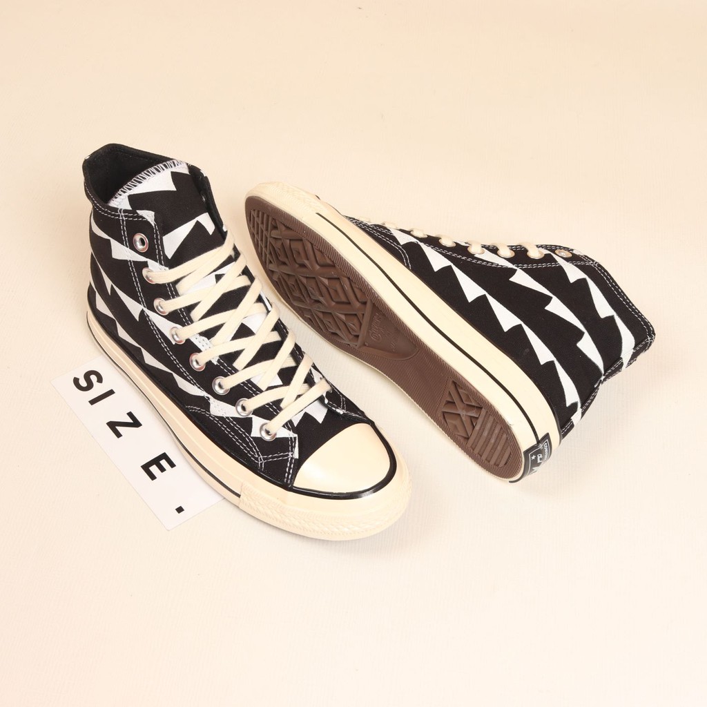 Converse  All Star 1970s Hi Archive Print Black