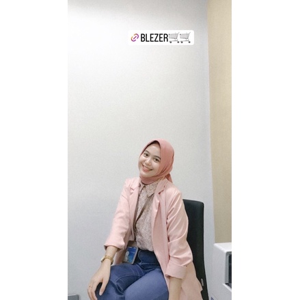 BLAZER BLANIK VIRAL COLOURFUL FURING/ PREMIUM