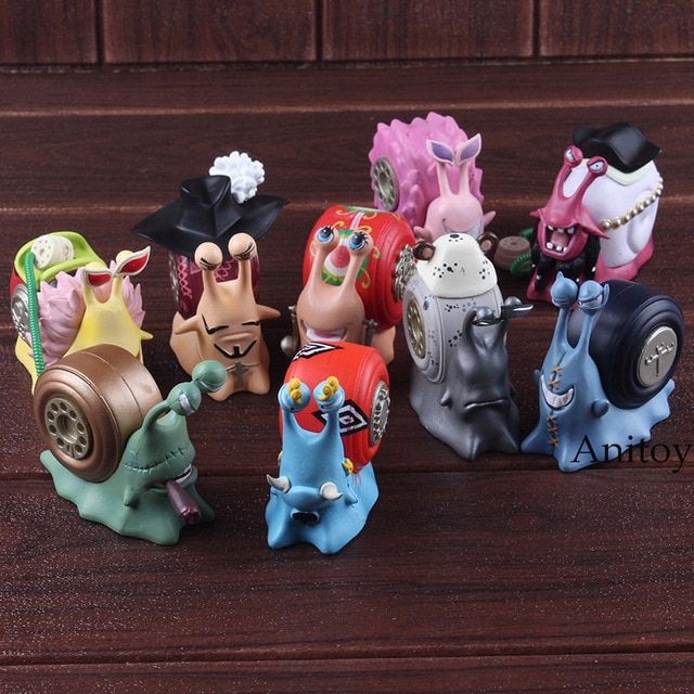 Figure Denden Den Den Mushi Snail One Piece den den mushi