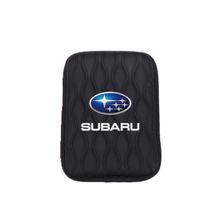 (G-CLUB) Bantalan Sandaran Lengan Mobil Universal Bahan Kulit Lembut Untuk Subaru XV Forester WRX STI