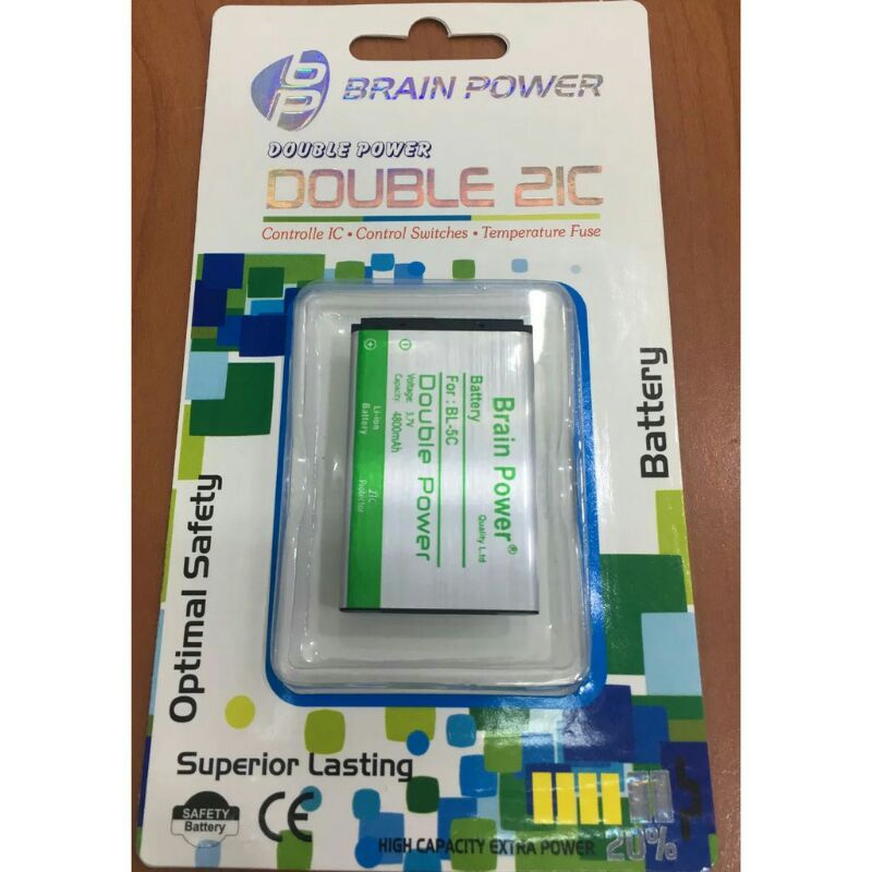batre nokia bl5c baterai nokia bl-5c batrai nokia BL5C BL-5C nokia original double power brain