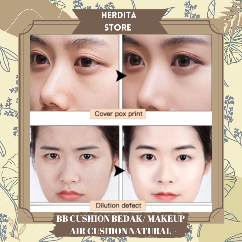 [ESTI KOSMETIK] BEDAK GLOWING TAHAN LAMA ANTI AIR - BEDAK CUSHION ORIGINAL TAHAN LAMA