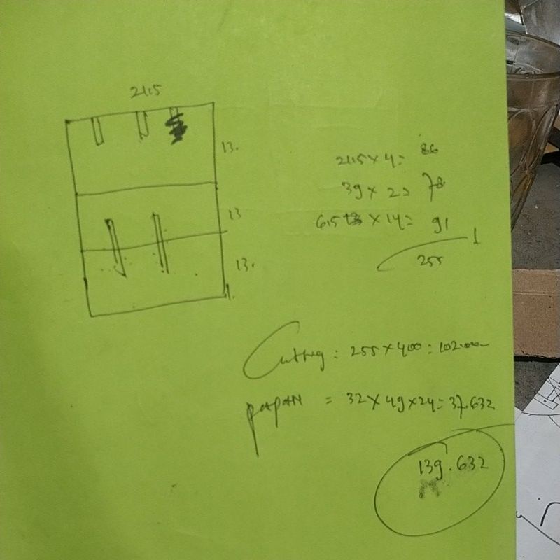 

pisaupond custom partisi UK 21.5 x 13 out 3 lobang 2..single wall