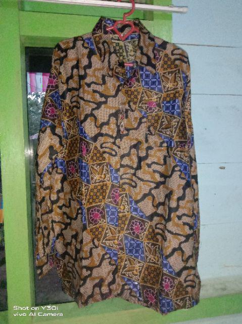 Batikuu New-kemejapria-lengan-panjang-848vo-kemeja-pilot-pangkat-pdl-teknisi Kemeja Batik Pria Lenga