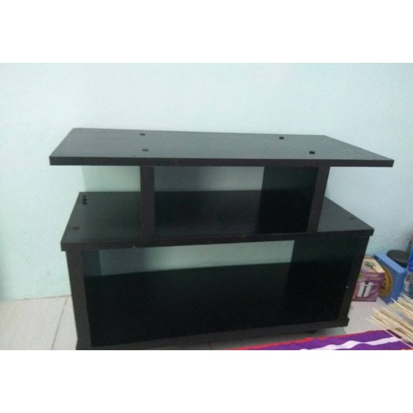  Meja  Rak  TV  LED Minimalis Susun 3 Ada Roda Shopee Indonesia