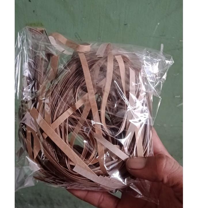 

HD556 Kertas shredded 1 kg/kertas suwir craf coklat natural utxf349
