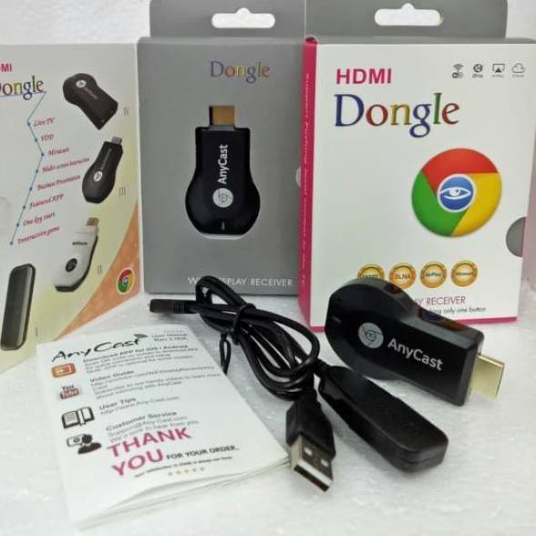 Best Seller.. HDMI DONGLE - ANYCAST HDMI DONGLE - KABEL CONEKTOR HDMI - ALAT PENYAMBUNG HP KE TV - K