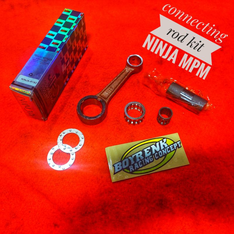 STANG SEHER CONROD KIT CONROD SET NINJA R 150 KODE (1159)MPM - BOYRENK RACING