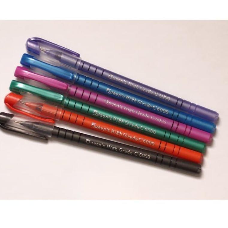 

(N7O7) ✯ Pulpen Faster Queen's C6000 ( 12 pcs ) //Jual@produk