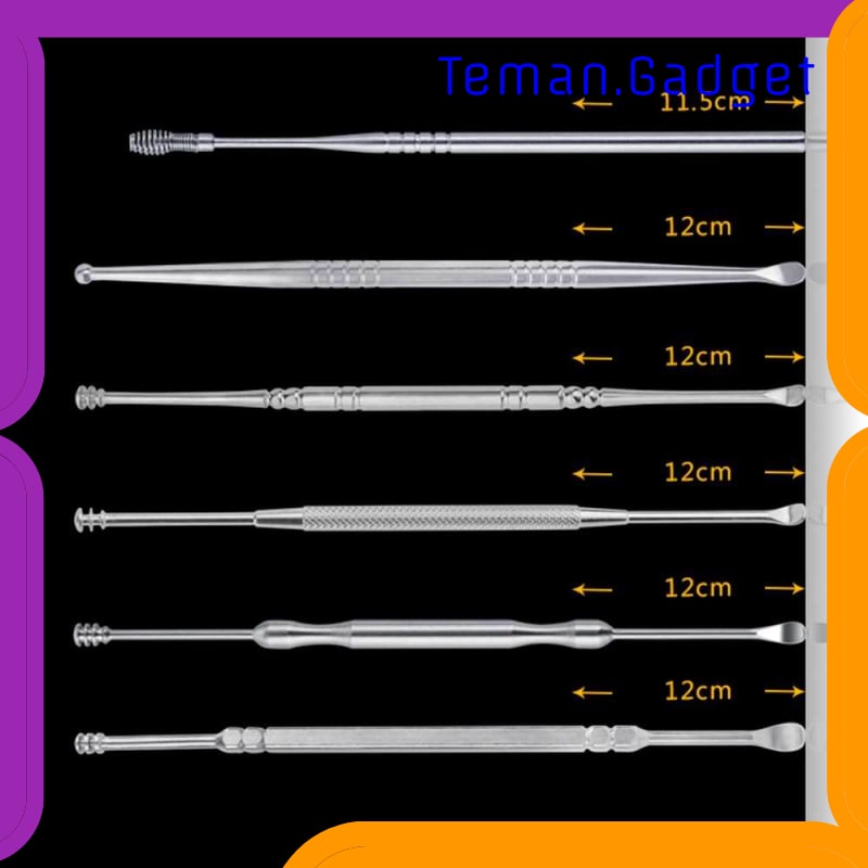 TG-FE211 SUMIFUN SET PEMBERSIH TELINGA KOREK KUPING 6 PCS - BA35