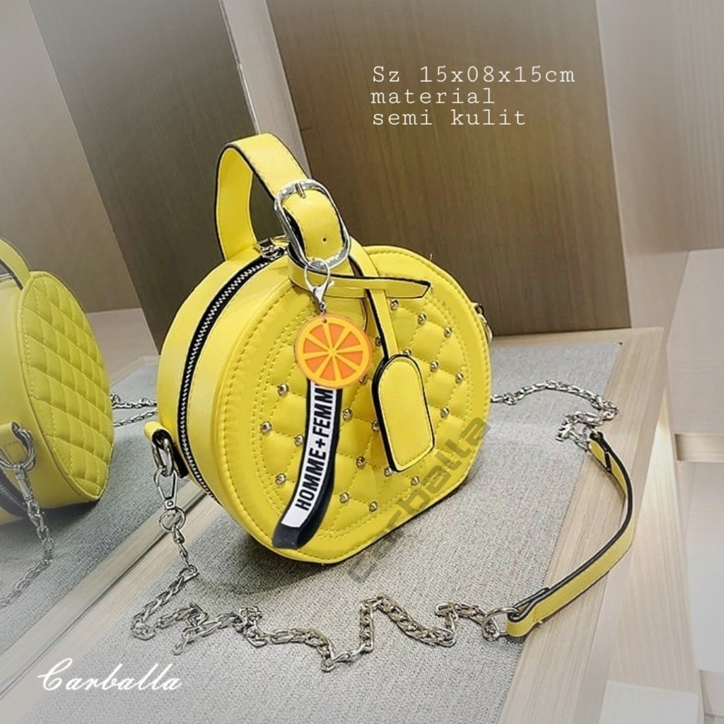 TAS SELEMPANG LEMON CARBALLA 54647
