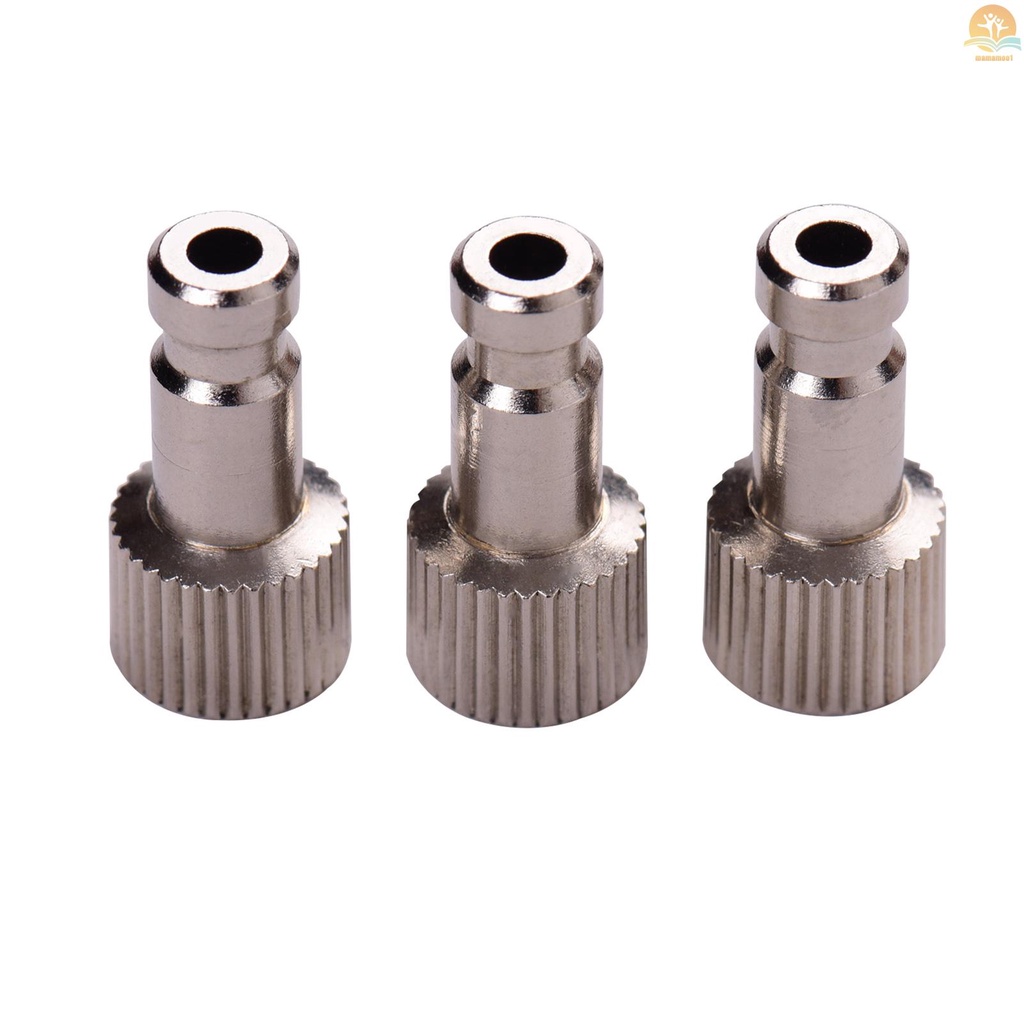 Airbrush Quick Disconnect Coupler Release Fitting 3pcs Male Fitting 1/4 Inch BSP Female Compatible with Paasche Airbrush