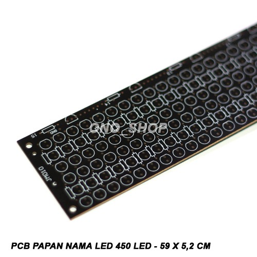 PCB Papan Nama Led 450 Led, 59x5,2 cm
