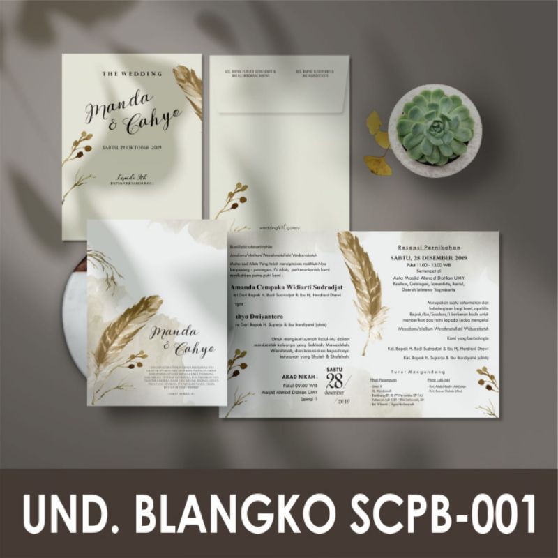 

SCPB 001 Blangko Undangan Kosongan Griya Blanko + File Setting Corel